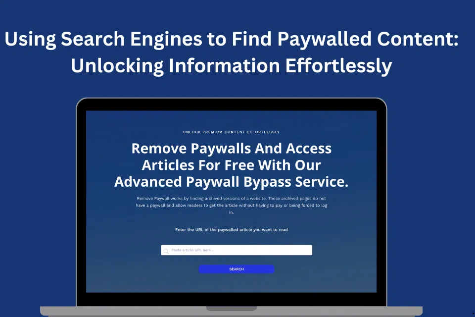 Using Search Engines to Find Paywalled Content